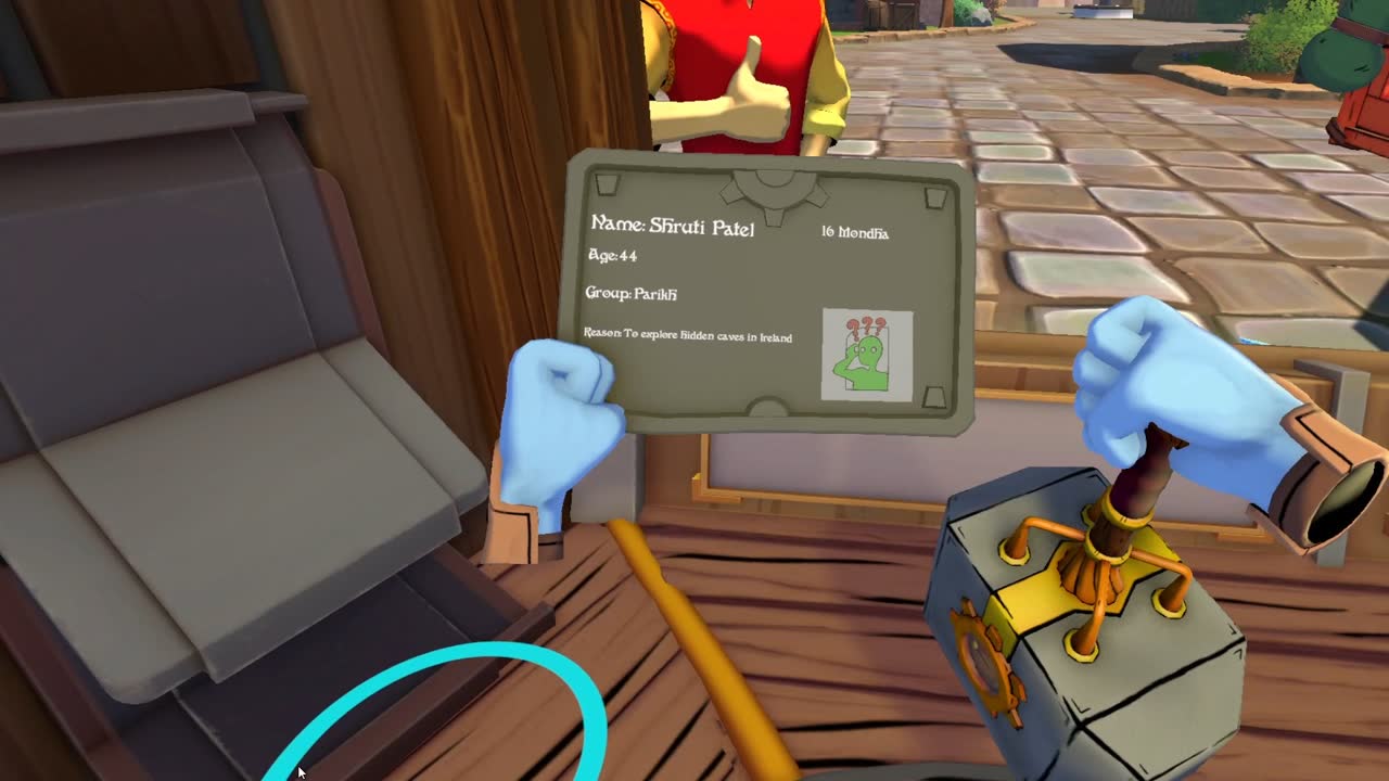 No Wand Shall Pass gameplay screenshot · Exhibit F
