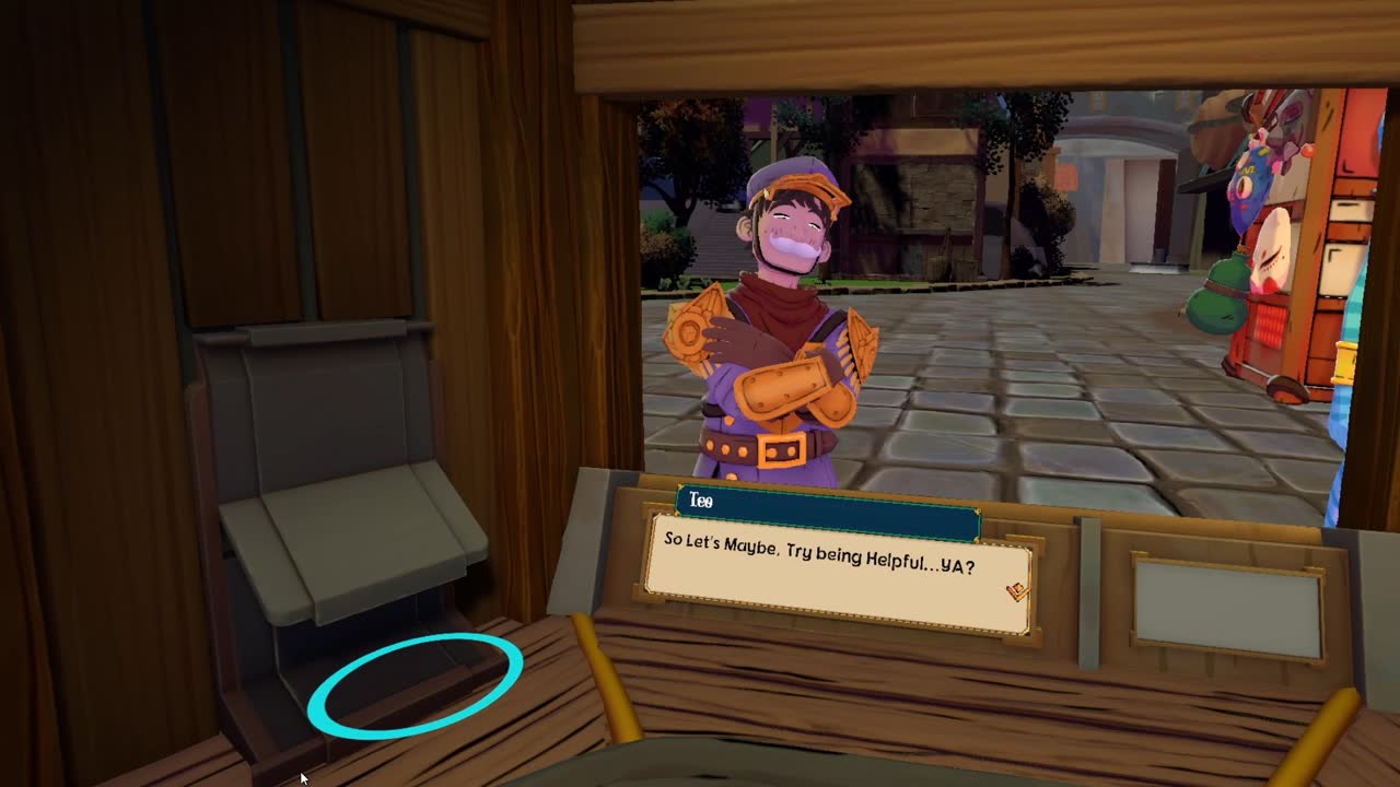 No Wand Shall Pass gameplay screenshot · Exhibit J