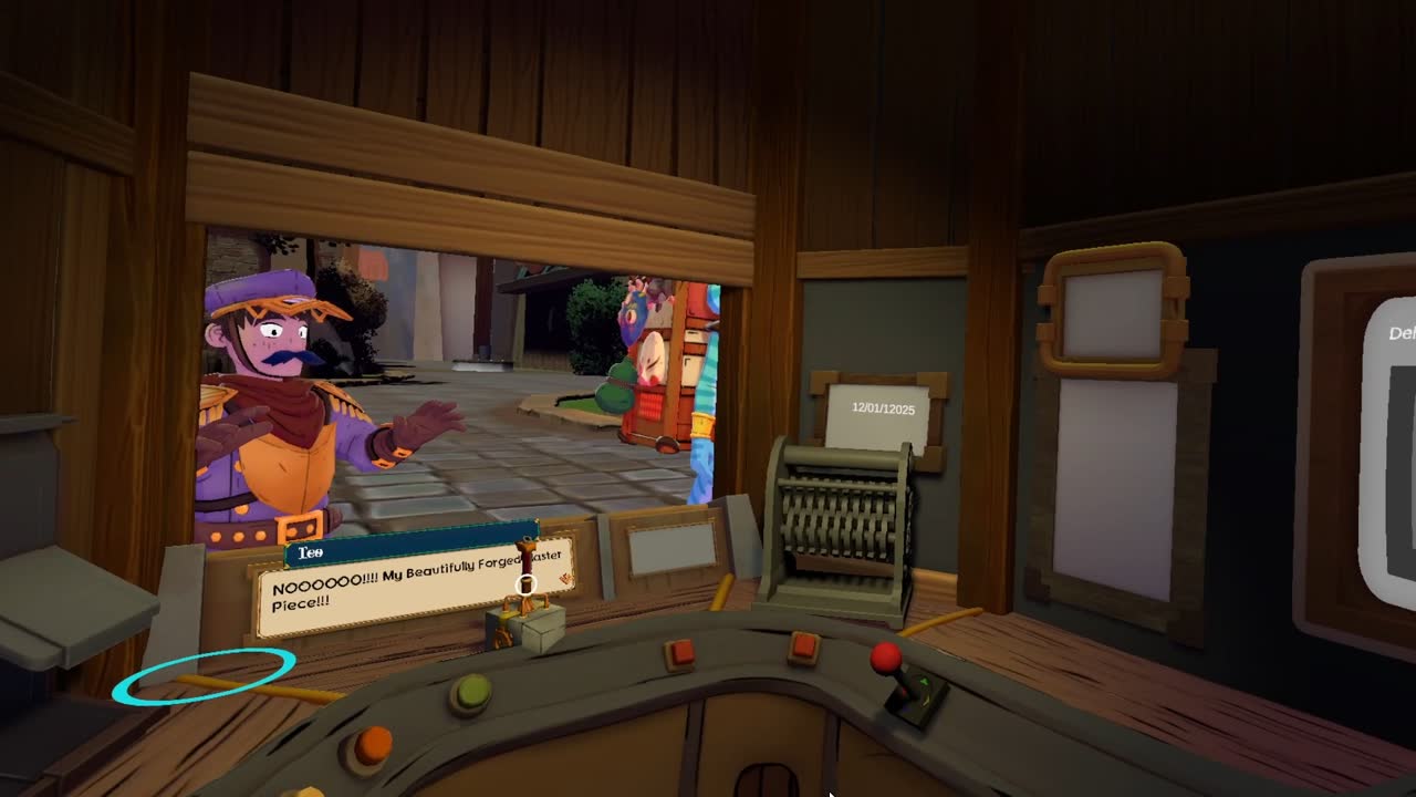 No Wand Shall Pass gameplay screenshot · Exhibit P